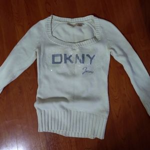 DKNY logo sweater